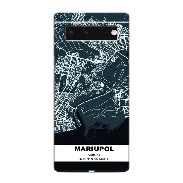Чохол з принтом «Маріуполь» для Google Pixel 6