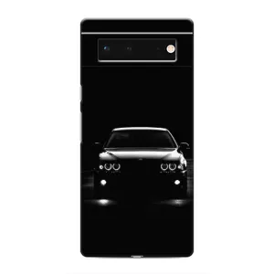 Чехол для Гугл Пиксель 6 - с принтом БМВ (AlphaPrint) (Машина BMW)