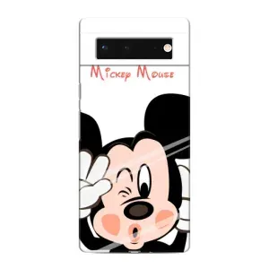 Міккі Маус чохол для Google Pixel 6 (AlphaPrint - Мультяшні) (Маус Міккі)