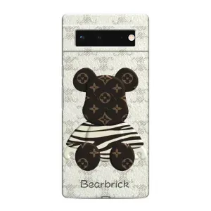 Крутые Чехлы Луи Виттон для Google Pixel 6 (AlphaPrint) (Медведь LV)