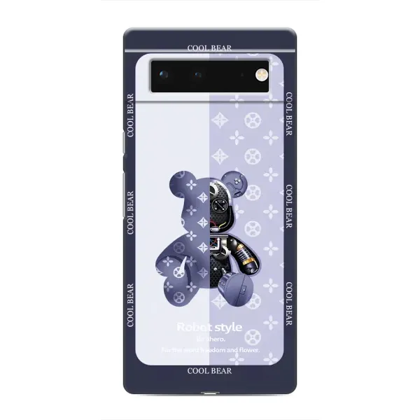 Чохол з принтом «Медведик LV» для Google Pixel 6