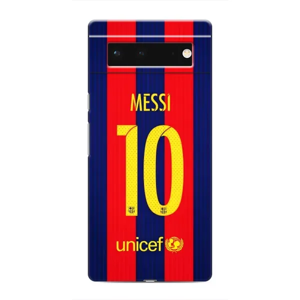 Чехол с принтом «Messi Barca 10» для Google Pixel 6