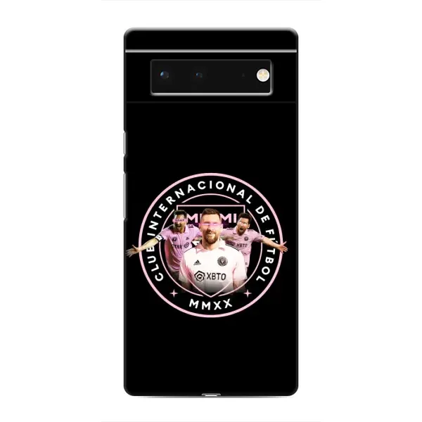 Чохол з принтом «Мессі в лого» для Google Pixel 6 Чохол з принтом «Мессі в лого» для Google Pixel 6