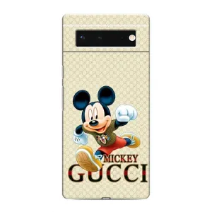 Чехол Disney Mouse Google Pixel 6 (PREMIUMPrint) (Mikki Gucci)