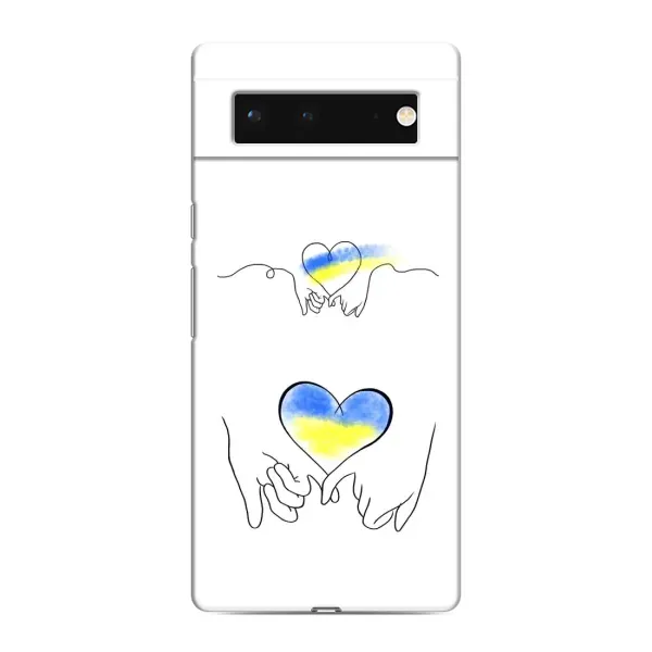 Чехол с принтом «Мир Украине» для Google Pixel 6 Чехол с принтом «Мир Украине» для Google Pixel 6