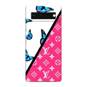 Брендновые Чехлы для Google Pixel 6 - (PREMIUMPrint) (Мода LV)