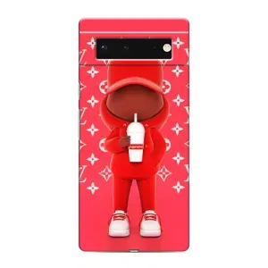 Крутые Чехлы Луи Виттон для Google Pixel 6 (AlphaPrint) (Модный стиль)