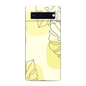 Силиконовый чехол с принтом в цветах на Google Pixel 6
