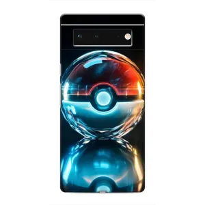 Чехол с Пикачу на Google Pixel 6 (Мяч Пикачу)