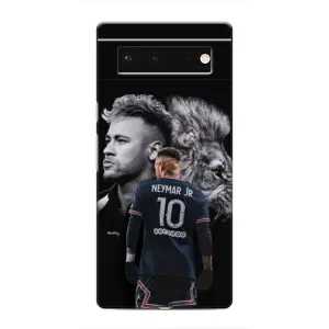Чехол Неймар для Google Pixel 6 (AlphaPrint) (Неймар Лев)