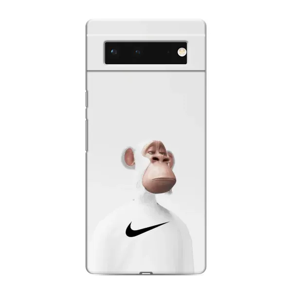 Чехол с принтом «обезьяна NFT Nike» для Google Pixel 6