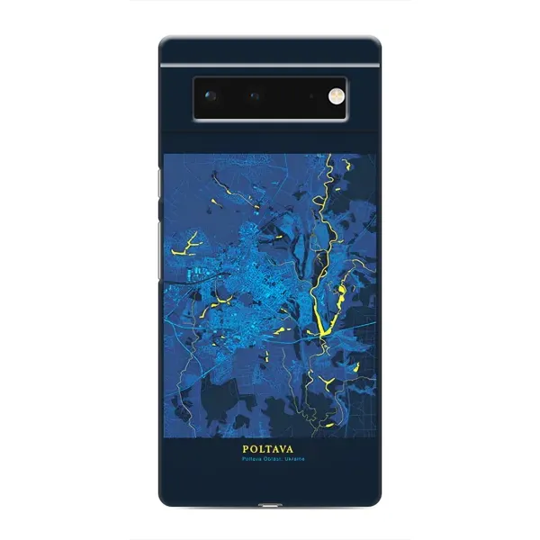 Чохол з принтом «Полтава» для Google Pixel 6