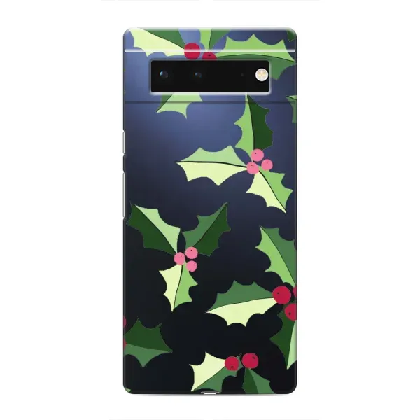 Чохол з принтом «Різдвяний фон» для Google Pixel 6
