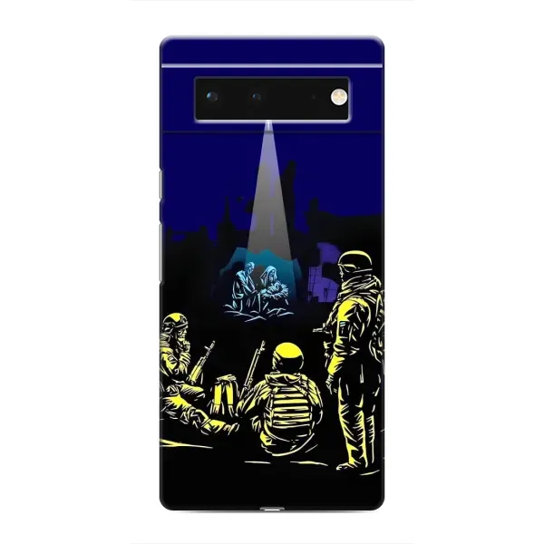 Чохол з принтом «Різдво в Україні» для Google Pixel 6