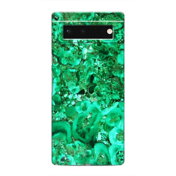 Чохол з принтом «Салатовий Мрамор» для Google Pixel 6 Чохол з принтом «Салатовий Мрамор» для Google Pixel 6