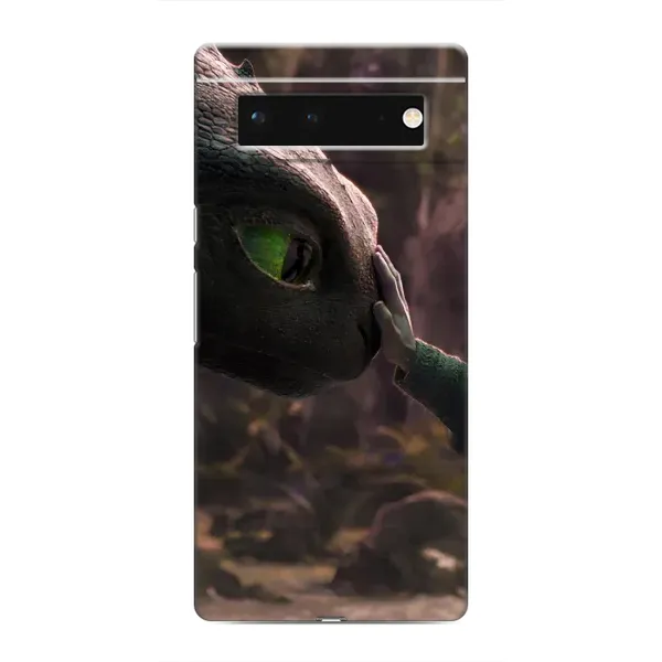 Чехол с принтом «Сцена с драконом» для Google Pixel 6