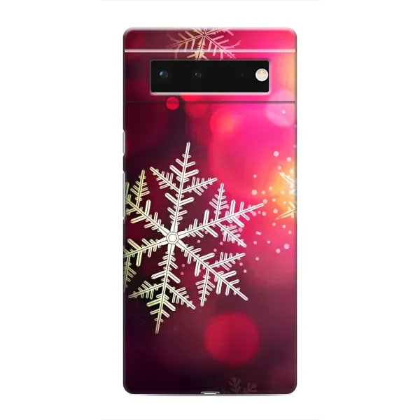 Чехол с принтом «Снежинка» для Google Pixel 6
