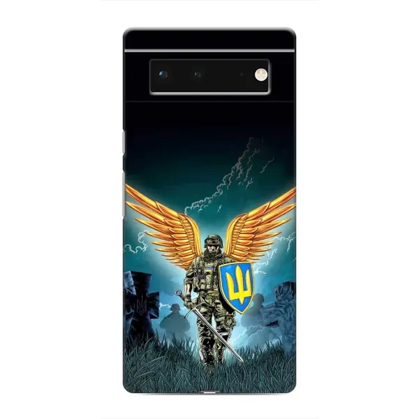 Чехол с принтом «Солдат ЗСУ» для Google Pixel 6