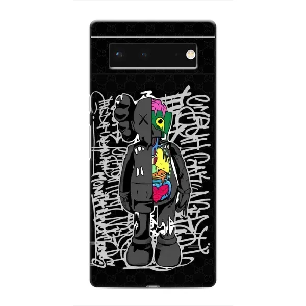 Чохол з принтом «Стиль Bearbrick» для Google Pixel 6