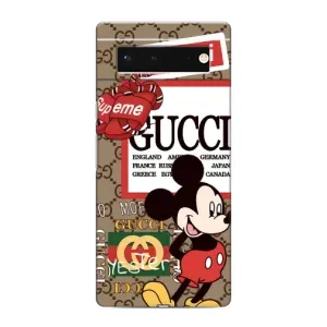 Чехол Disney Mouse Google Pixel 6 (PREMIUMPrint) (Стильный Микки)