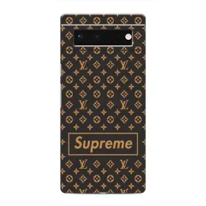 Чехол для Google Pixel 6 с картинкой Supreme (AlphaPrint) (Supreme LV)
