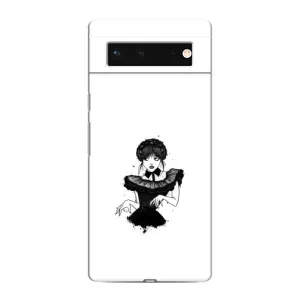 Чехлы Венсдей на Google Pixel 6 Уэнсдей (AlphaPrint) (танец Уэнздей)
