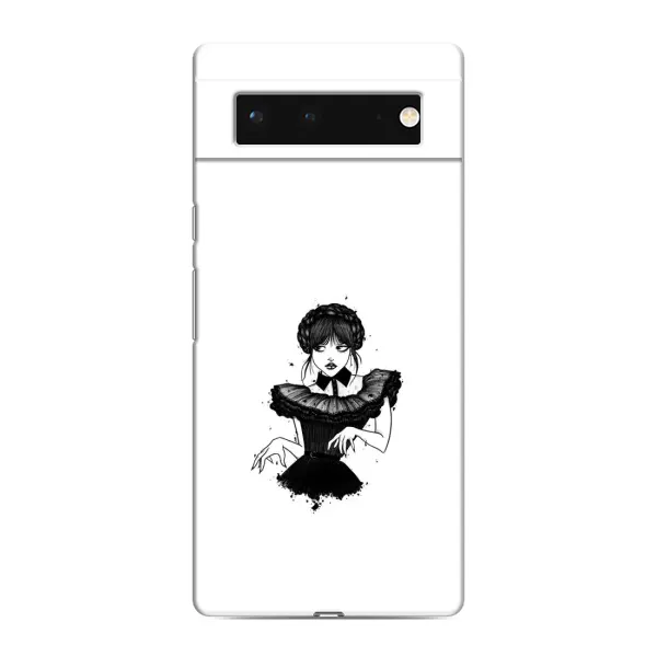 Чехол с принтом «танец Уэнздей» для Google Pixel 6