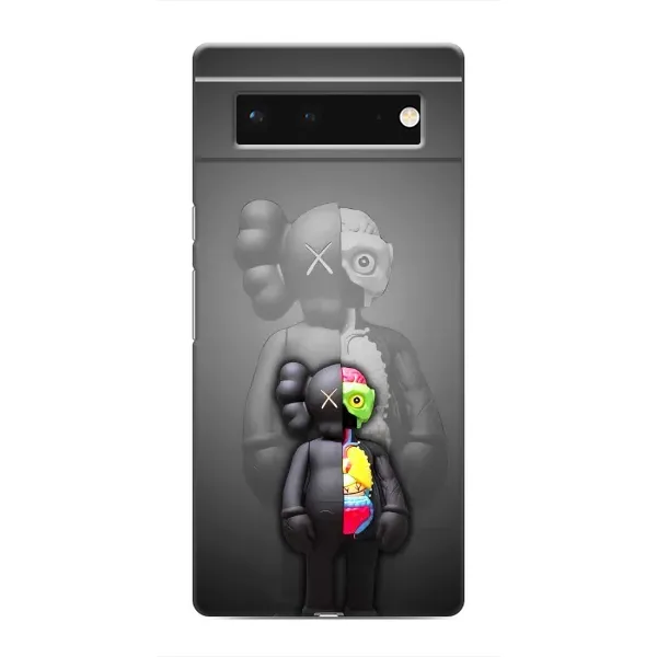 Чохол з принтом «Тіло Bearbrick» для Google Pixel 6