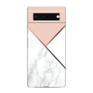 Мраморный чехол на Google Pixel 6 (VPrint) (Тройной мрамор)
