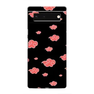 Чехлы Персонажи Аниме Наруто для Google Pixel 6 (AlphaPrint) (Тучки Аниме)