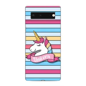 Чехол для Гугл Пиксель 6 - (Единорожки - Новинки) (AlphaPrint) (Unicorn)