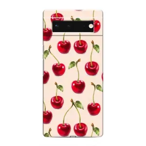 Чохли з фруктами для Google Pixel 6 (VPrint) (Черешня)