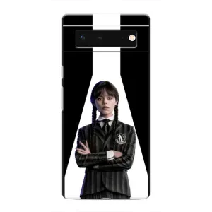 Чехлы Венсдей на Google Pixel 6 Уэнсдей (AlphaPrint) (W-Wednesday)