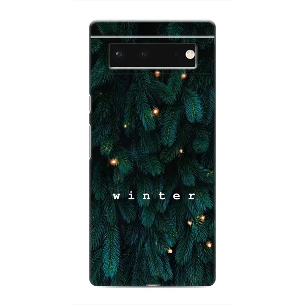 Чохол з принтом «Winter» для Google Pixel 6