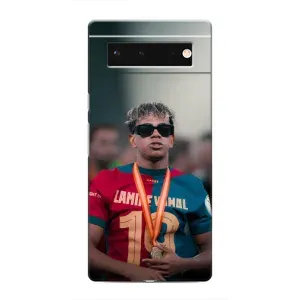 Чехол с футболистом Ламин Ямаль Google Pixel 6 (Ямаль Барса)