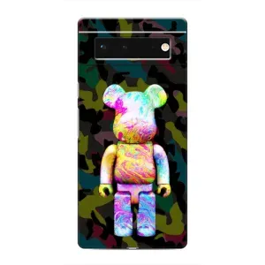 Чехлы для Google Pixel 6 - Bearbrick Louis Vuitton (PREMIUMPrint) (Яркий Bearbrick)