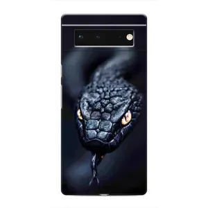 Чохол з принтом «Чорна змія» для Google Pixel 6