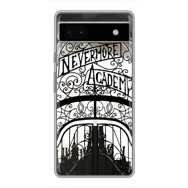 Чехол с принтом «Ворота Академии Невермор» для Google Pixel 6a
