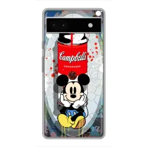 Чехол Disney Mouse Google Pixel 6a (PREMIUMPrint) (Американский Маус)