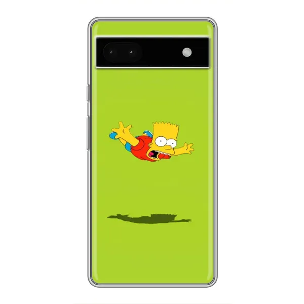 Чохол з принтом «Барт Сімпсон» для Google Pixel 6a