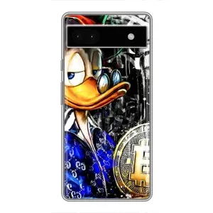 Чехлы для Гугл Пиксель 6а - Scrooge MagDag (PREMIUMPrint) (Биткойн Скрудж)