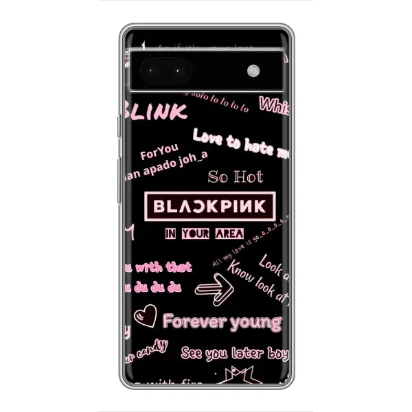 Чехол с принтом «BLACKPINK» для Google Pixel 6a
