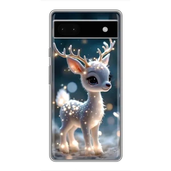 Чехол с принтом «Блестящий олененок» для Google Pixel 6a