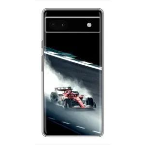 Чехол Формула1 на Google Pixel 6a (Болид гоночный)
