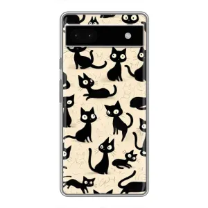 Чохол з малюнком кіт на Google Pixel 6a