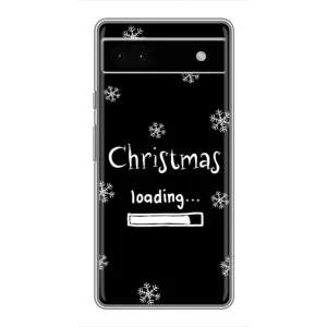 Рождественские, Праздничные Чехлы для Гугл Пиксель 6а (Christmas loading)