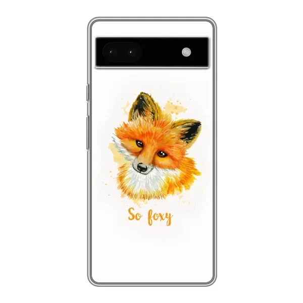 Чехол с принтом «Девочка Лиса» для Google Pixel 6a