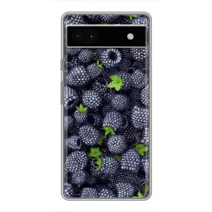 Чохли з фруктами для Google Pixel 6a (VPrint) (Ожина)