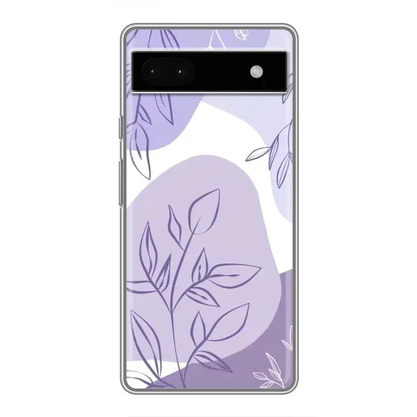 Чехол с принтом «Фиолетовые листья абстракция» для Google Pixel 6a Чехол с принтом «Фиолетовые листья абстракция» для Google Pixel 6a