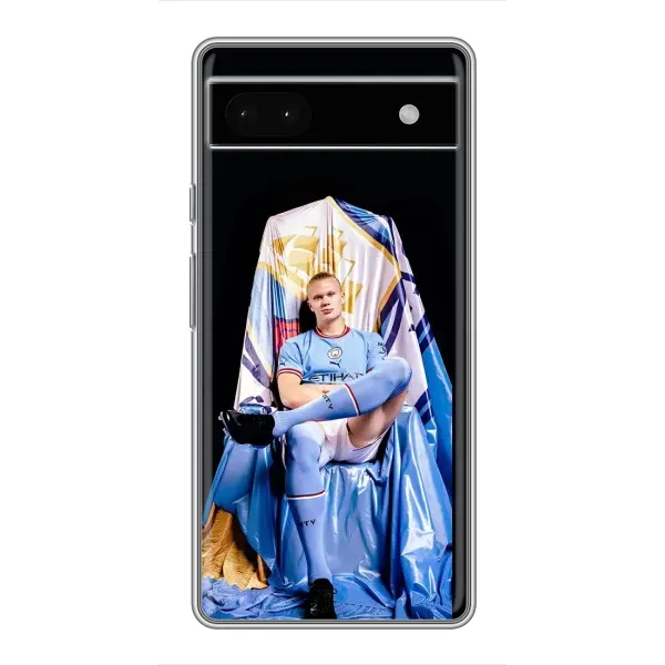 Чохол з принтом «футболіст Холанн» для Google Pixel 6a